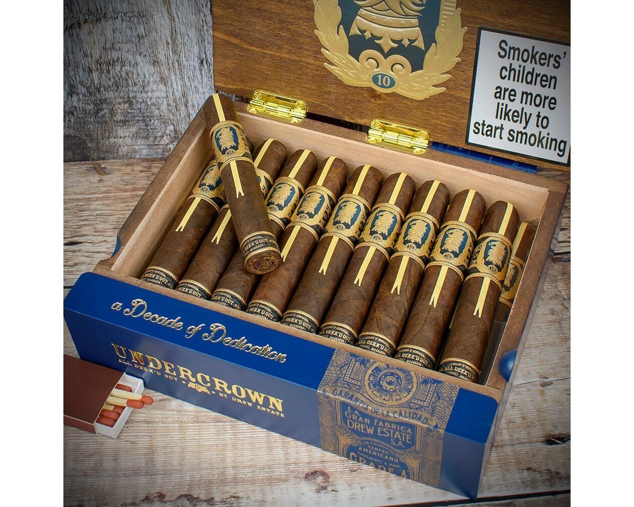 Buy Drew Estate Undercrown 10 “All Dekk’d Out” Robusto – Box of 20 Cigars