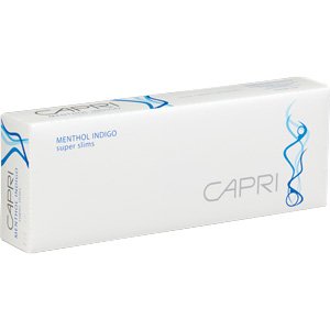 Buy Capri Menthol Indigo 100’s