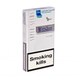 Winston Super Slims Silver