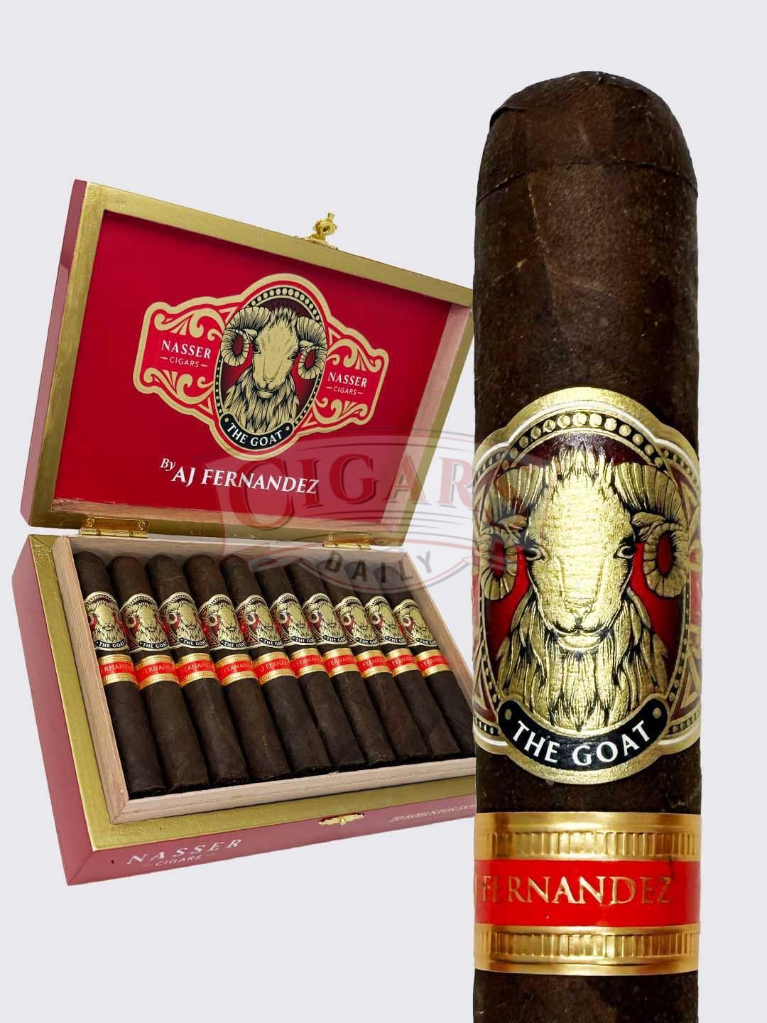 Nasser The Goat by AJ Fernandez Robusto (5×54)