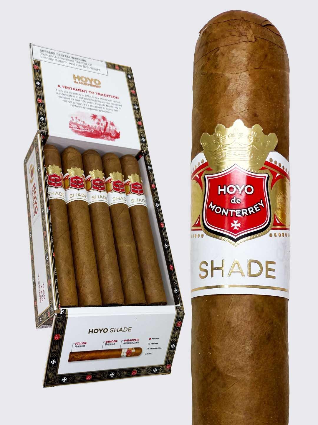 Hoyo De Monterrey Shade Toro (6×52)