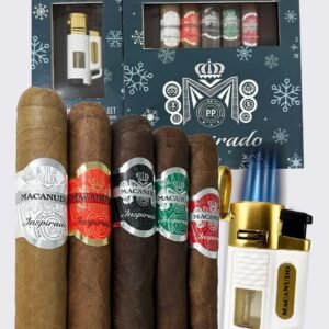 Macanudo Inspirado 5 Cigar Holiday Sampler + Torch