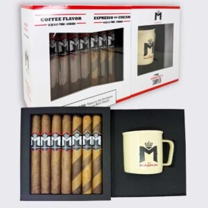 M by Macanudo Coffee Gift Box – 7 Cigars and Coffee Mug