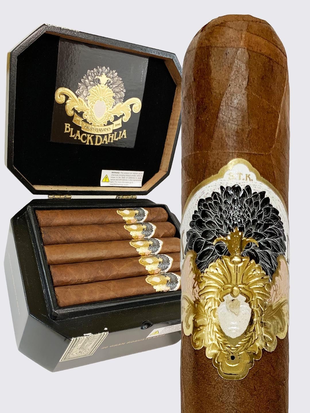 Gran Habano Black Dahlia STK Gran Robusto (6×54)