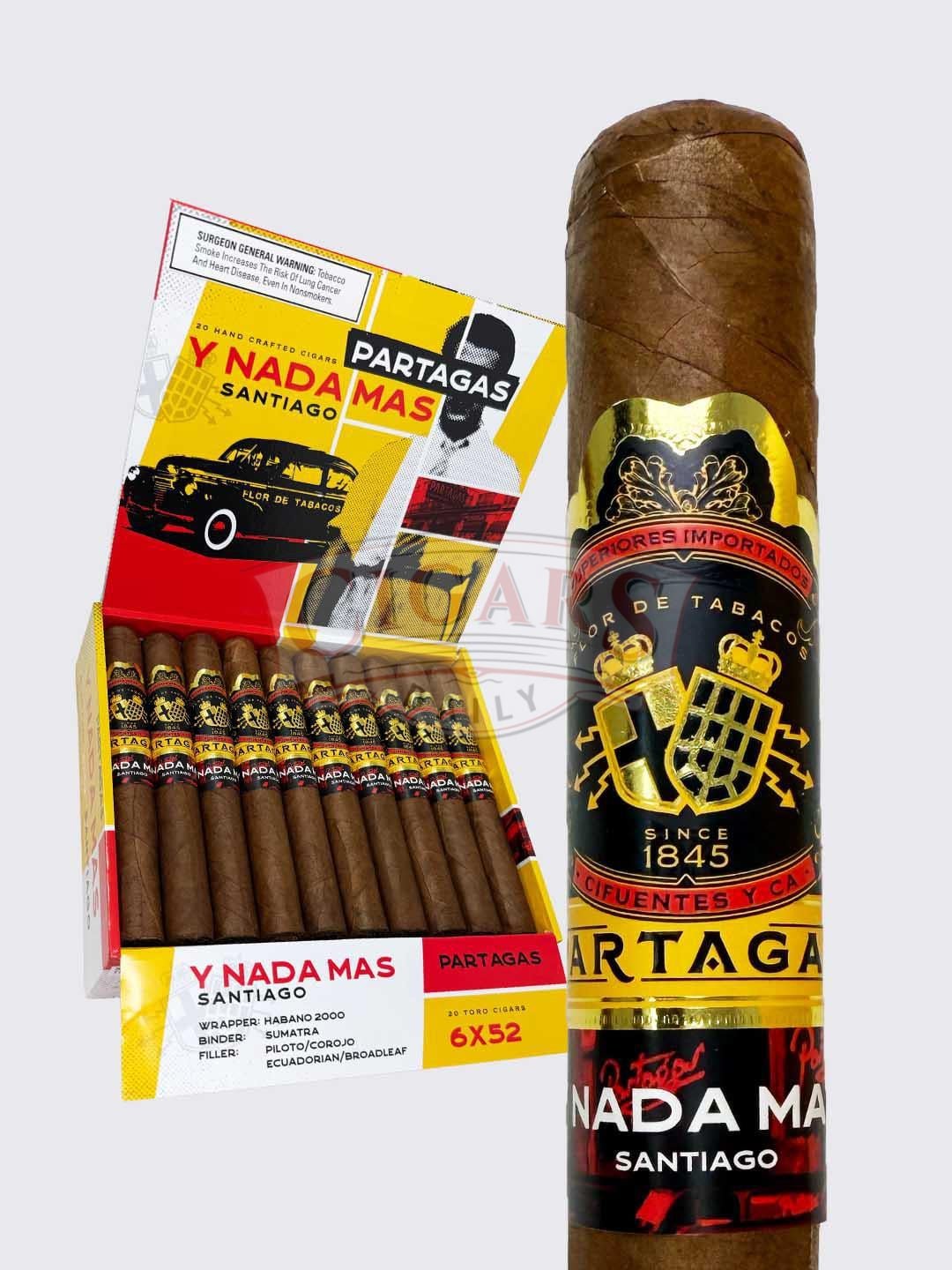 Partagas Y Nada Mas Robusto (5×50)