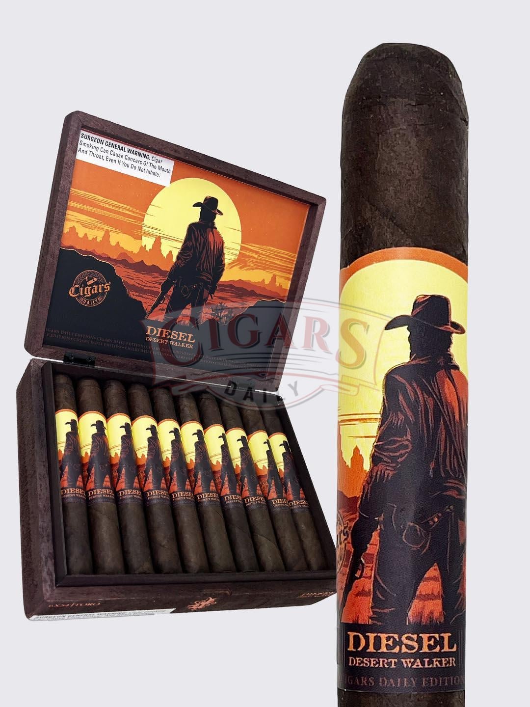 Diesel Desert Walker Daily Edition Robusto (5.25×54)