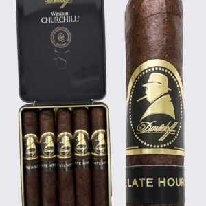 Davidoff Winston Churchill Late Hour Petit Panatela (4×38) Tin of 5