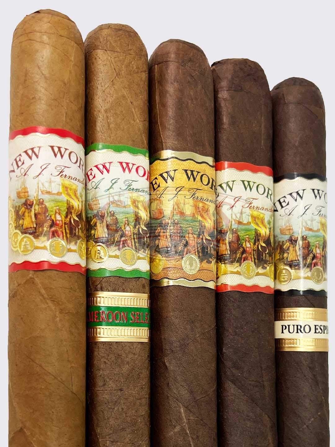 AJ Fernandez New World Variety 5 Pack With NEW Dorado