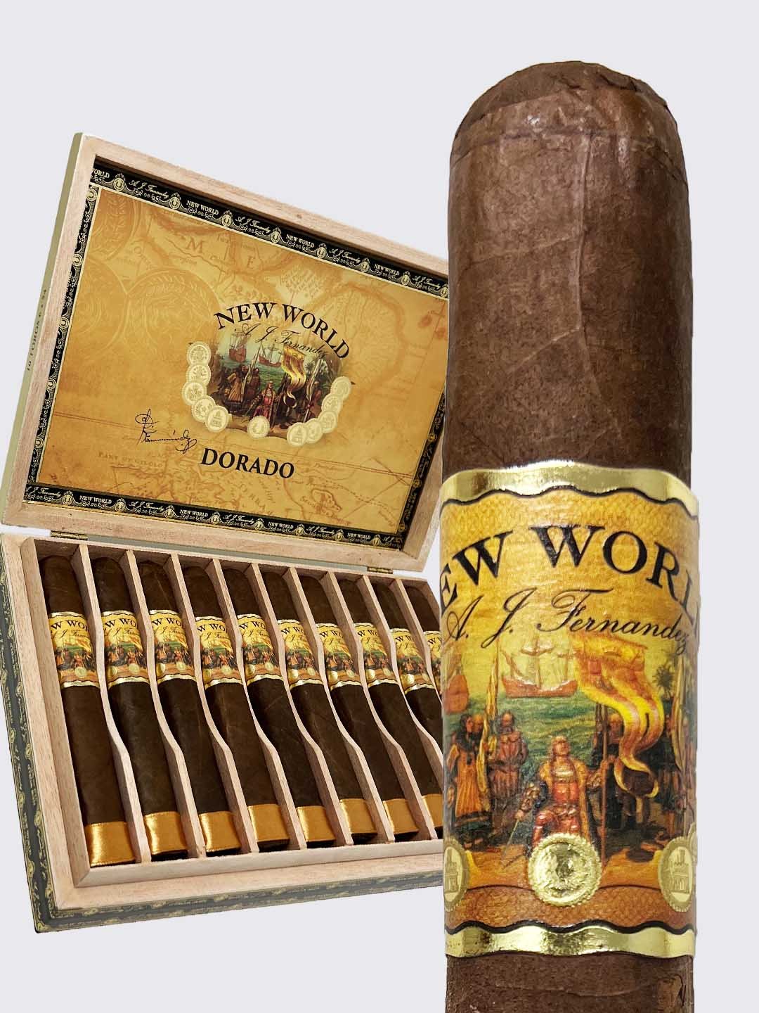 AJ Fernandez New World Dorado Robusto (5.5×52)