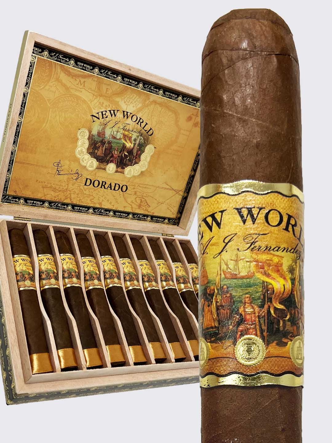 AJ Fernandez New World Dorado Toro (6×52)