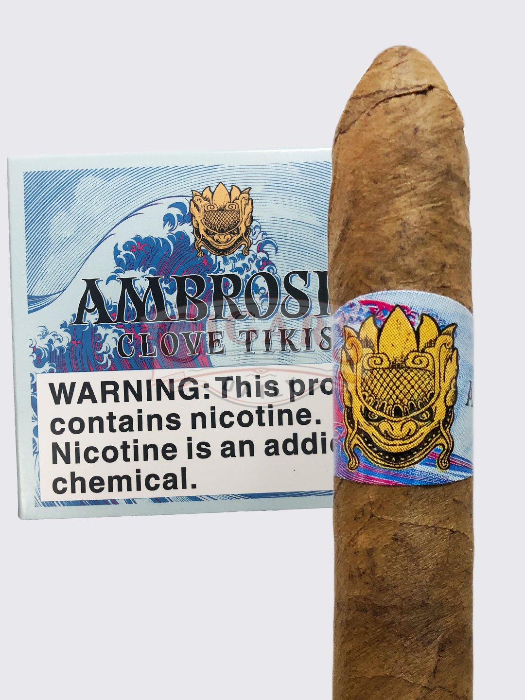 Drew Estate Ambrosia Clove Tiki (4×32) Pack of 10