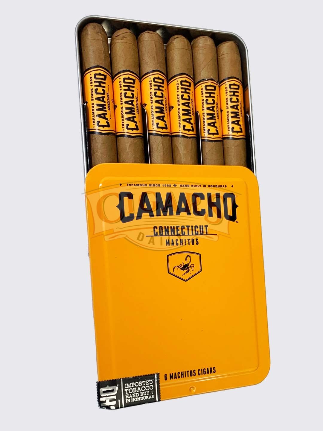 Camacho Connecticut Machitos (4×32) Tin
