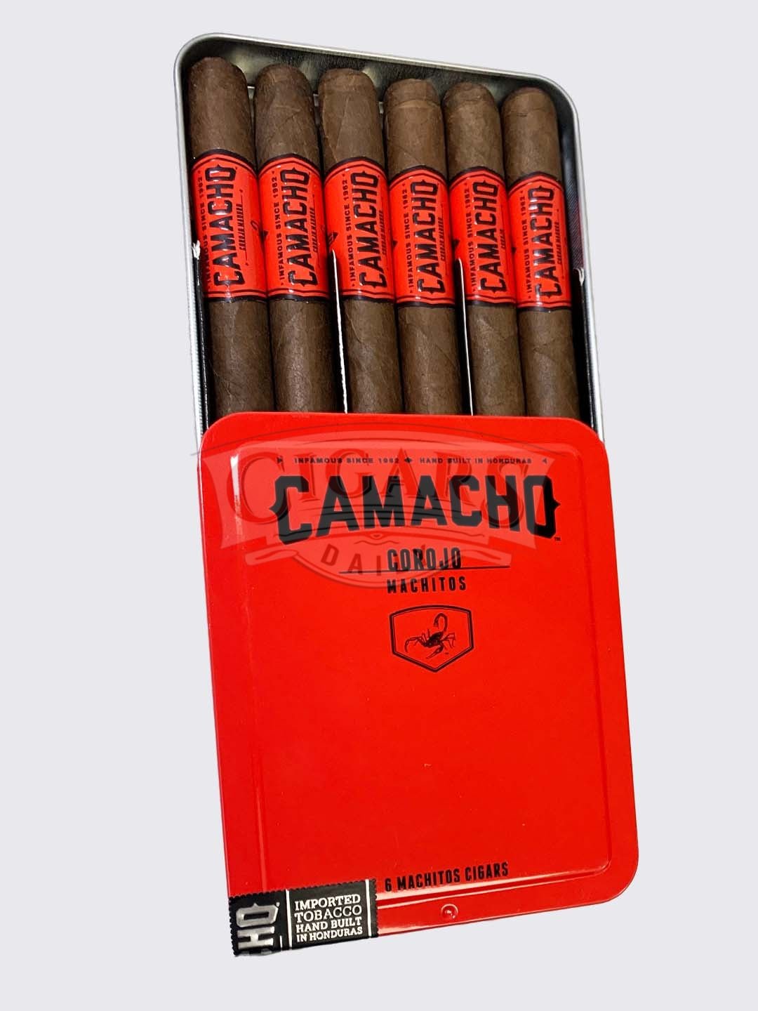 Camacho Corojo Machitos (4×32) Tin