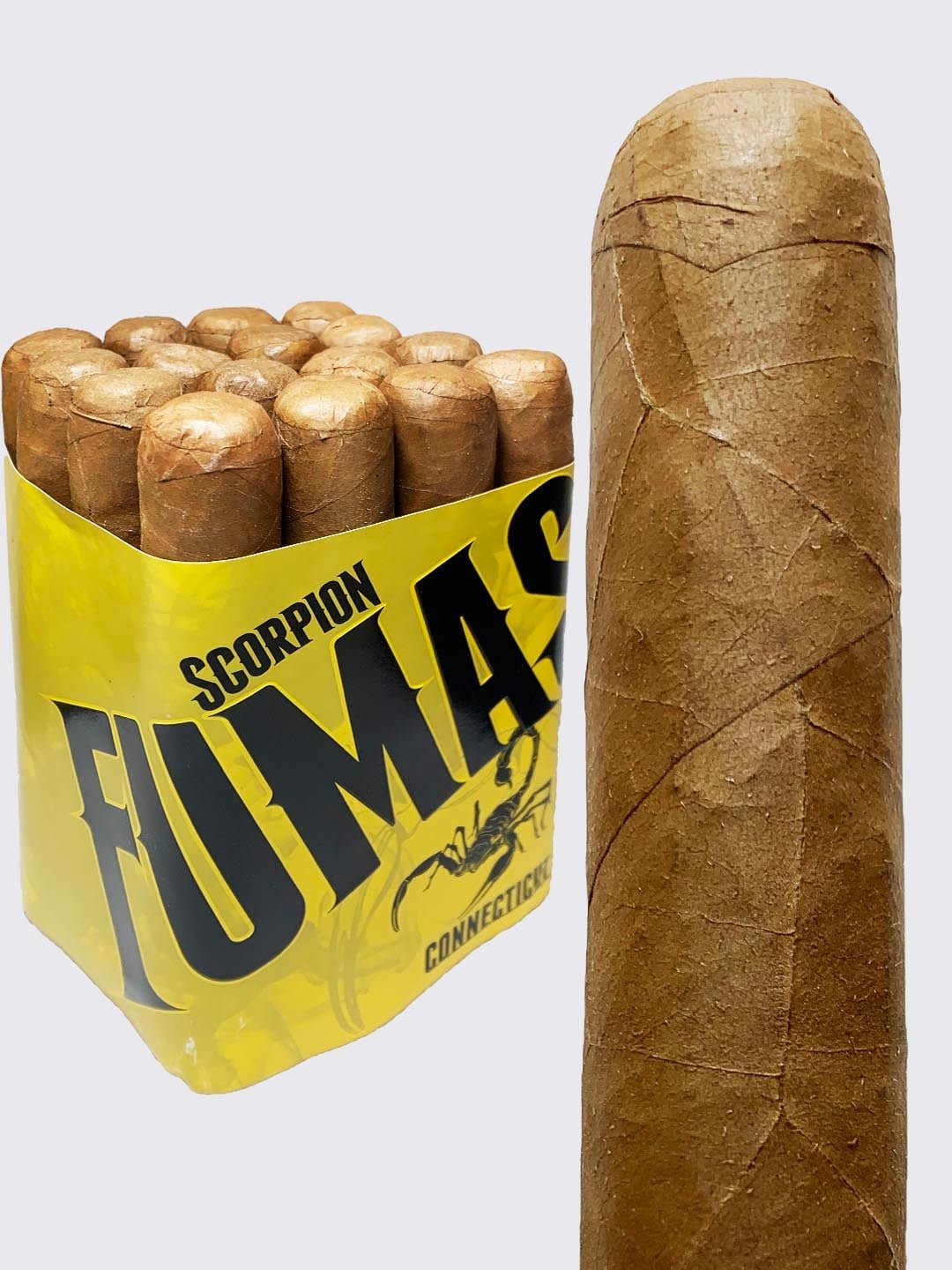 Scorpion Fumas Connecticut Robusto Bundle of 16