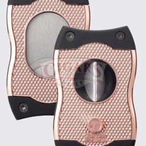 Colibri SV-Cut Cigar Cutter Black & Rose Gold
