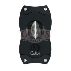 Colibri V-Cut Cigar Cutter Black & Black