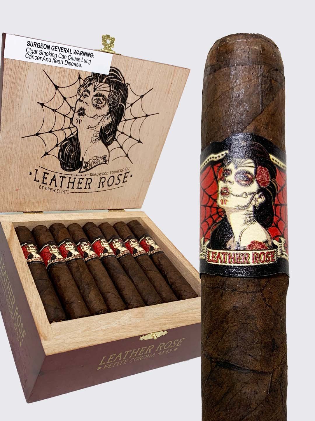 Deadwood Leather Rose Petit Corona (4×43)