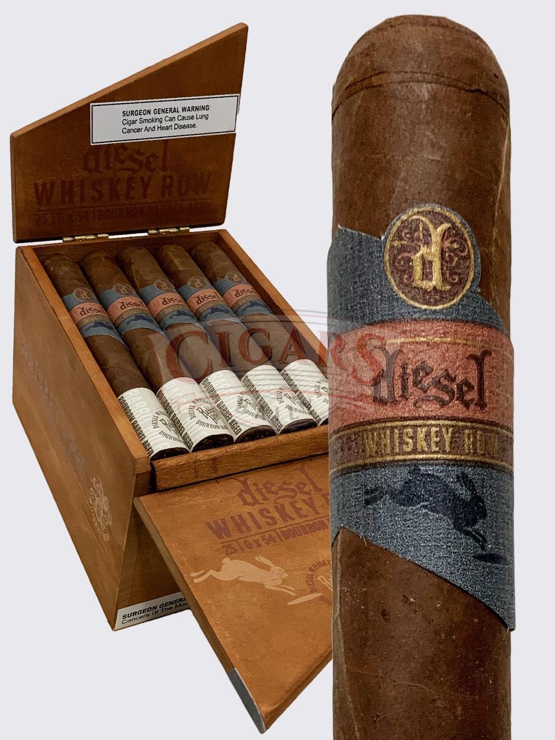 Diesel Whiskey Row Robusto (5.5×52)