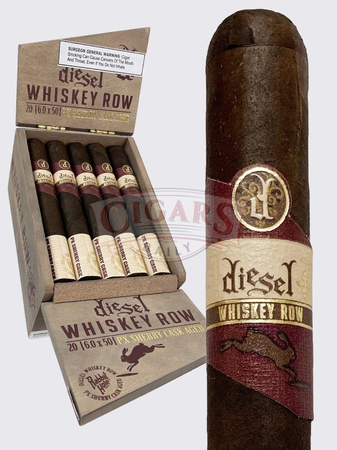 Diesel Whiskey Row Sherry Cask Toro (6×50)