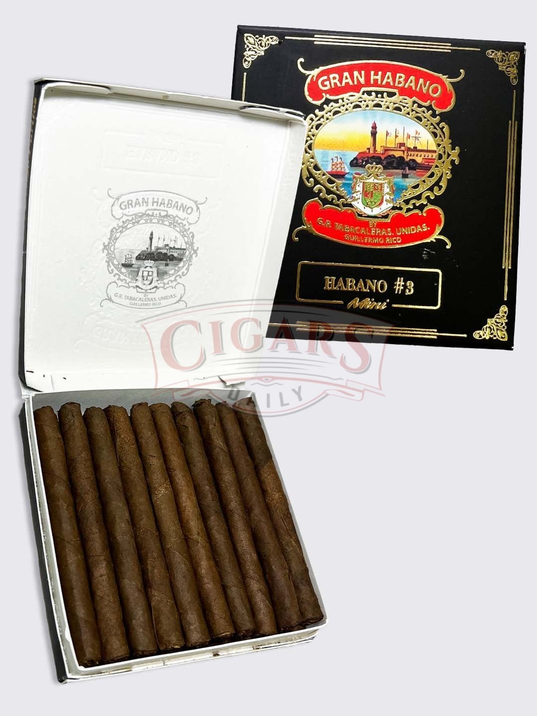 Gran Habano Minis #3 Habano Cigarillos (3.5×20) Pack of 20