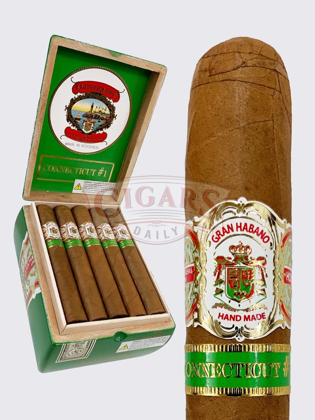 Gran Habano No. 1 Connecticut Robusto (5×52)