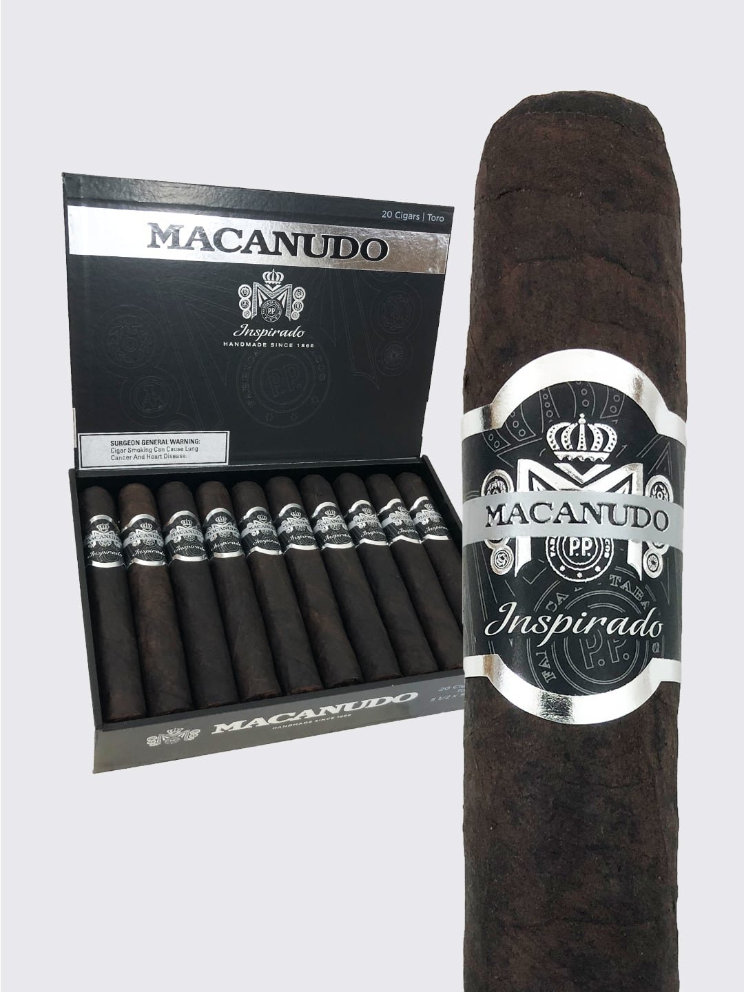 Macanudo Inspirado Black Robusto (5×50)