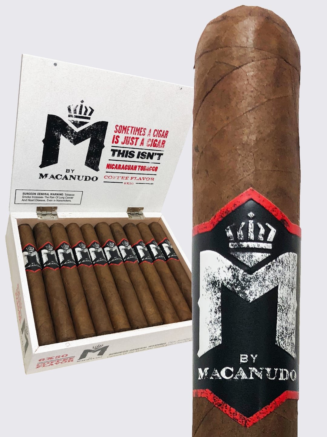 M by Macanudo Corona (6×44) F