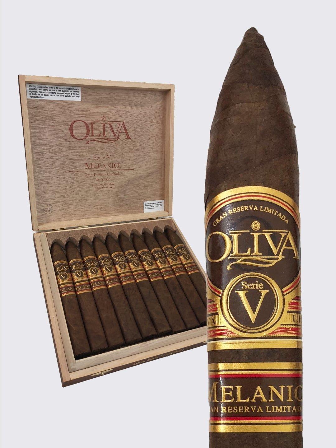 Oliva Serie V Melanio Torpedo (6.5×50)