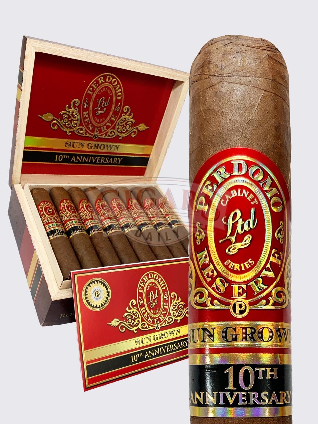 Perdomo 10th Anniversary Sun Grown Robusto (5×54)