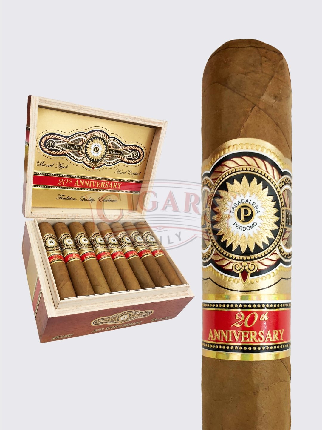Perdomo 20th Anniversary Connecticut Robusto (5×54)