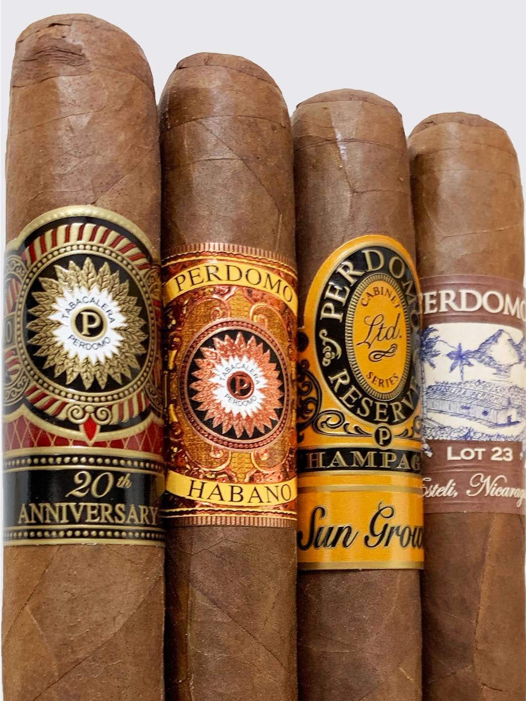 Perdomo Sungrown 4 Pack Variety Sampler