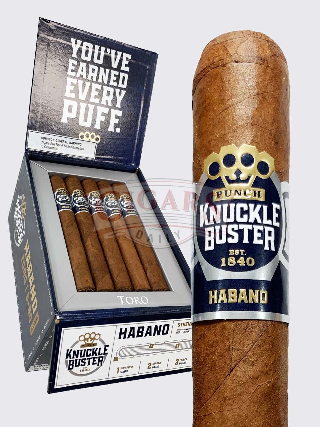 Punch Signature Knuckle Buster Habano Robusto (4.5×52)