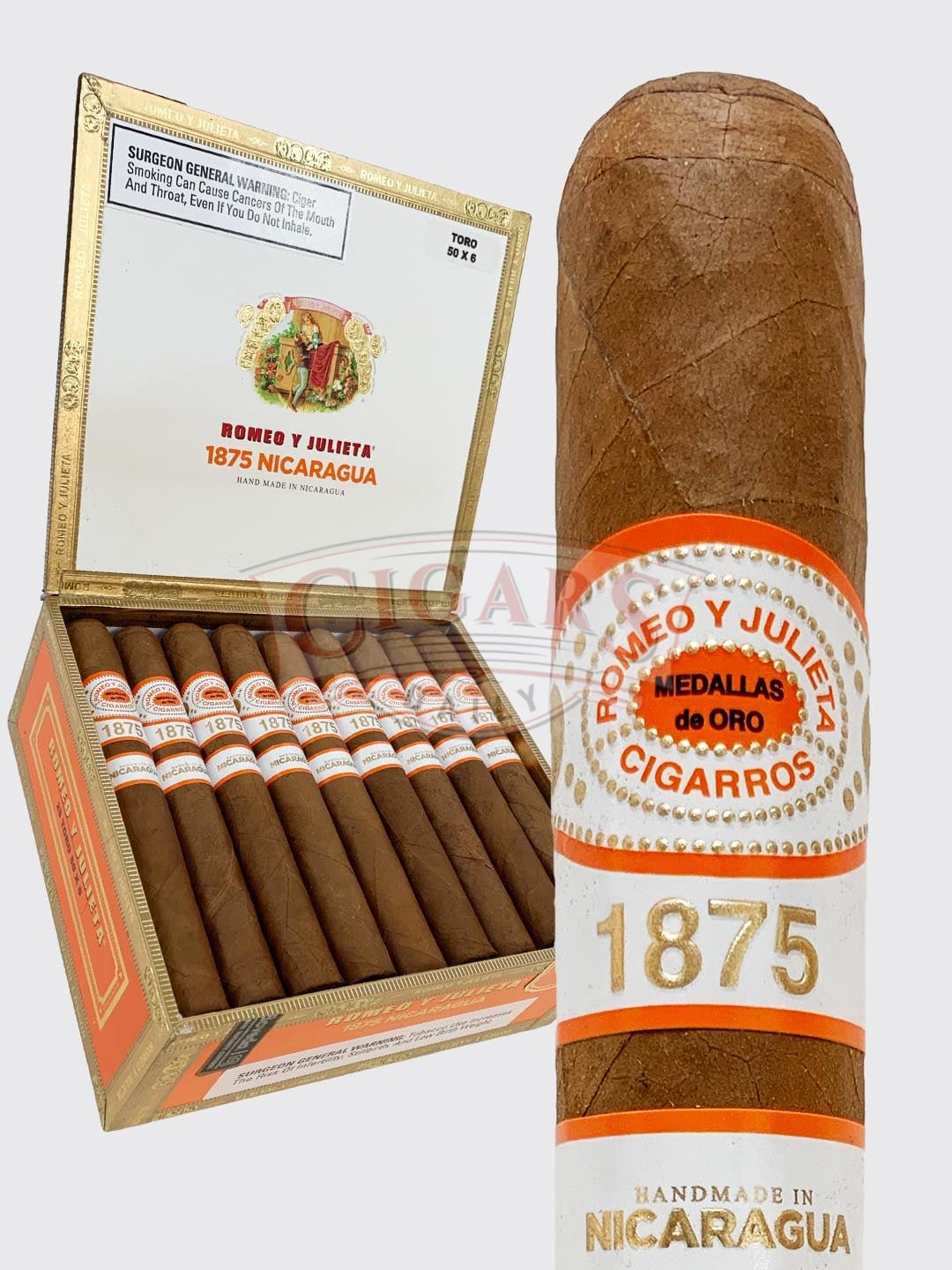 Romeo Y Julieta 1875 Nicaragua Bully (5×50)
