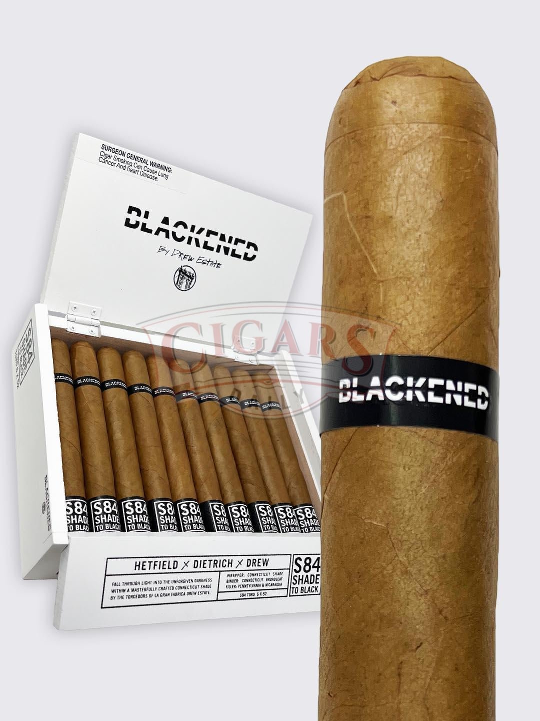 Blackened S84 by Drew Estate Robusto (5×50)