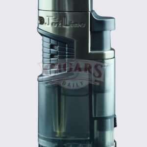 Jetline Mr. Fatboy 4-Torch Tabletop Lighter – Black