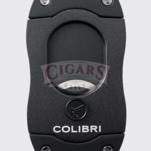 Colibri S- Cut Cigar Cutter Black + Black Blades