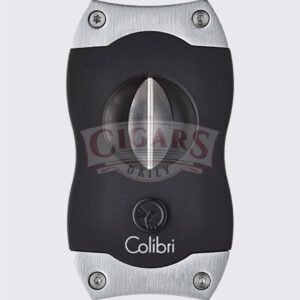 Colibri V-Cut Cigar Cutter Black & Chrome